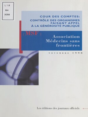 cover image of Association Médecins sans frontières